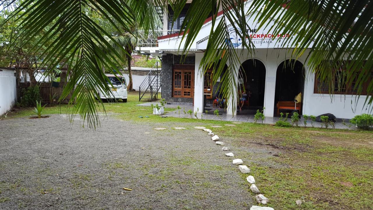 The Backpack Hub At Weligama Vandrehjem Eksteriør billede