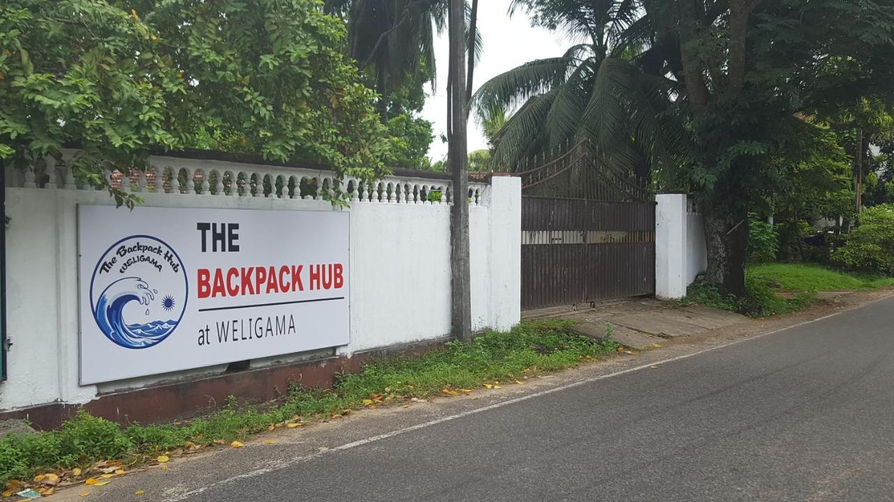 The Backpack Hub At Weligama Vandrehjem Eksteriør billede